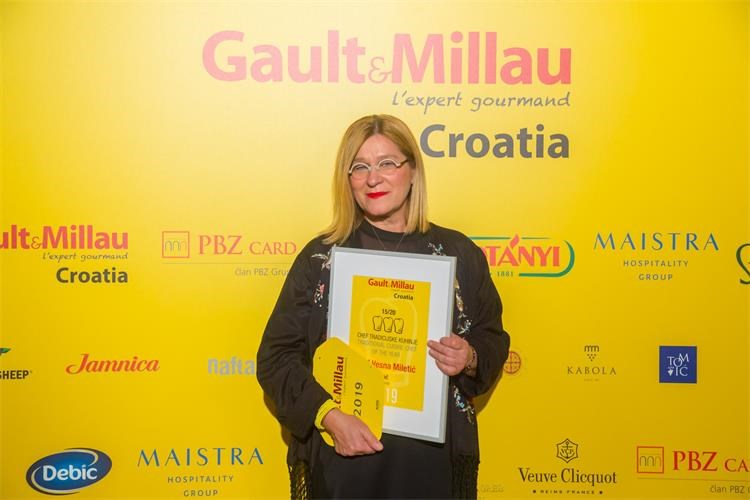 Slika Chef tradicijske kuhinje za 2019. - Vesna Miletić iz restorana Tač u Zagrebu